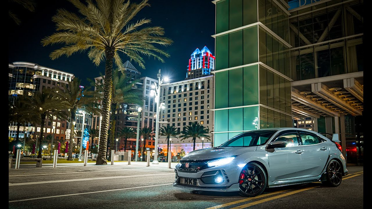 2020 Honda Civic Type R | Downtown Orlando | 4K Cinematic Video - YouTube