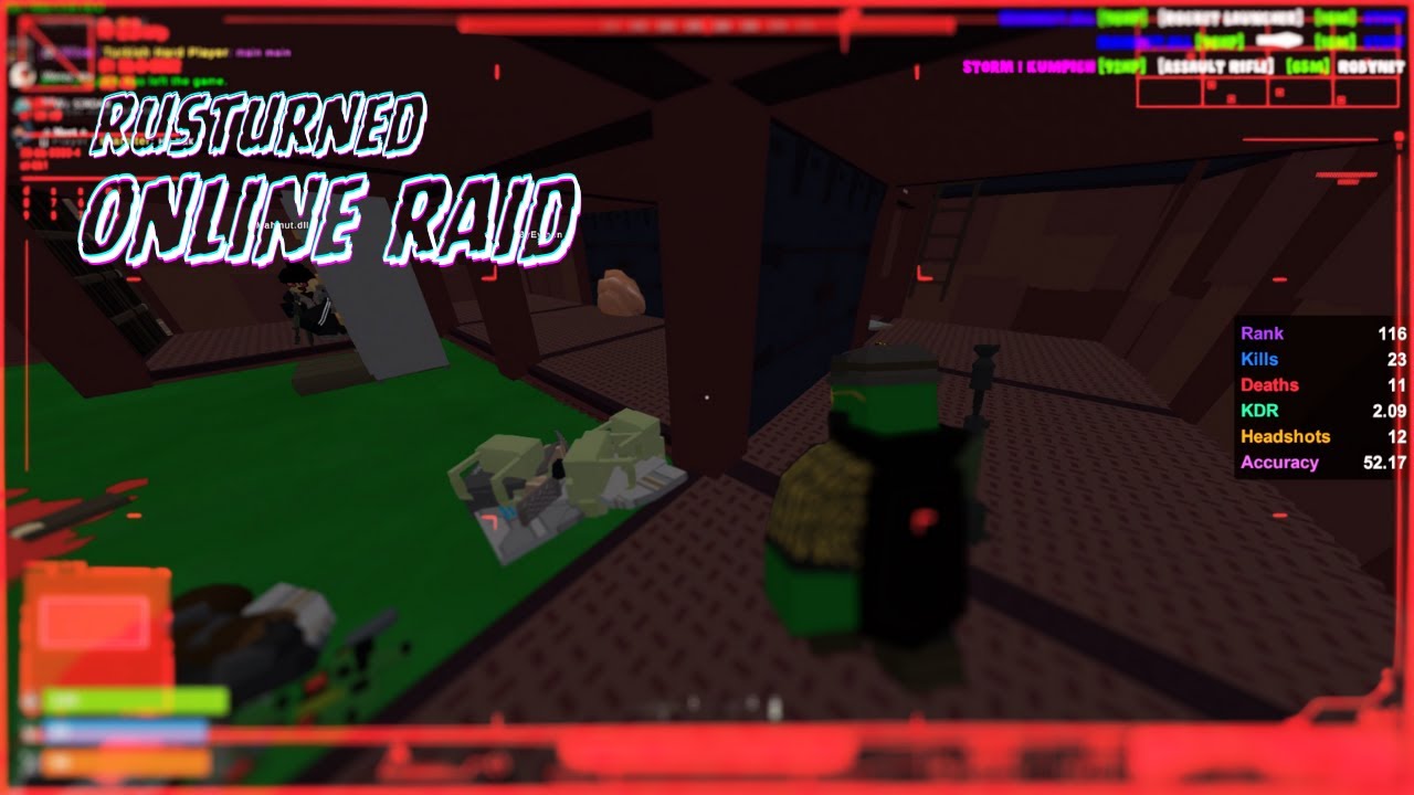 Ekiple Online Baseye Raid Attık l Rusturned - YouTube