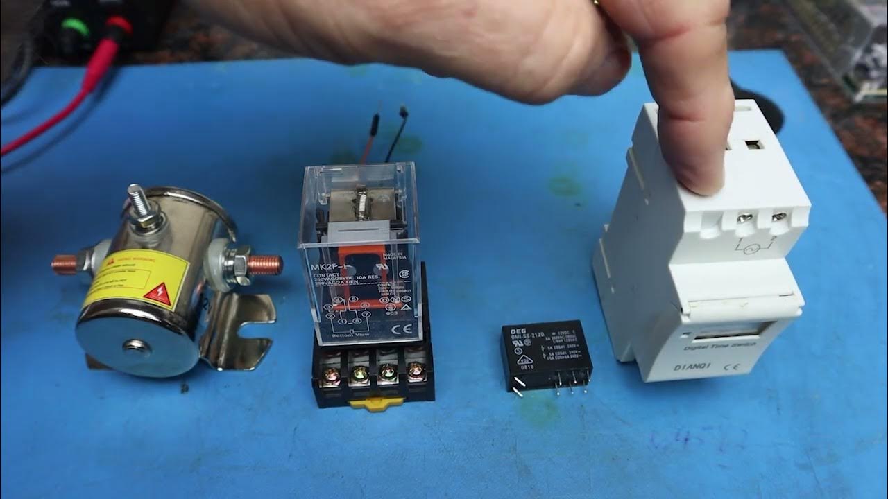 What is the difference between a Relay and a Solenoid? YouTube