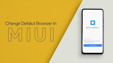 How To Change Default Browser In MIUI 12