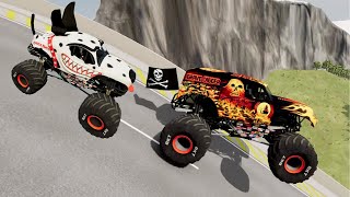 Monster Jam | Monster Trucks | High Speed Monster Jam Crashes, Freestyle, & Racing #24
