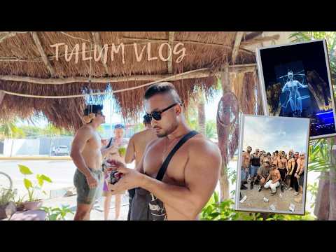 The Gays taking over Tulum, foods, beach club, Afterlife party | Tulum vlog