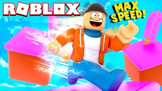 I Went WAY TOO FAST In Roblox Speed Run Simulator!