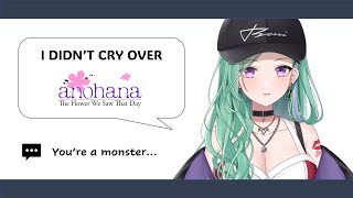 Beni Didn't Cry Over AnoHana 【Yakumo Beni | VSPO! ENG SUB】