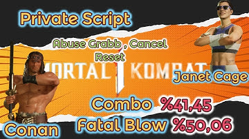 MK1 Private Conan and Kameo Janet Cage | Script Cronus Zen