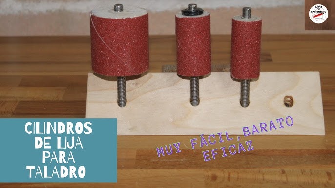 ▷ TIPs para lijar con taladro ¿Conocías estos trucos?