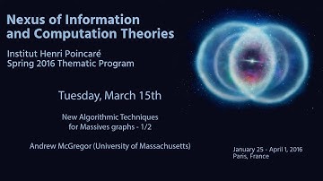 New Algorithmic Techniques for Massives graphs 1/2