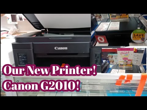 Our new printer! Canon G2010