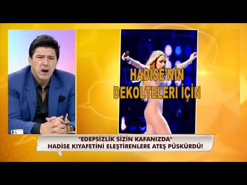 Hadise’nin Kıyafetleri Üzerinden “Edep” Tartışması!