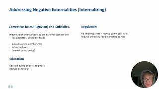 ECON 101 - Externalities in a Market - Video Activity #3