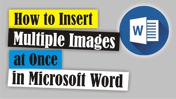 How to Insert Multiple Images at Once in Microsoft Word #138