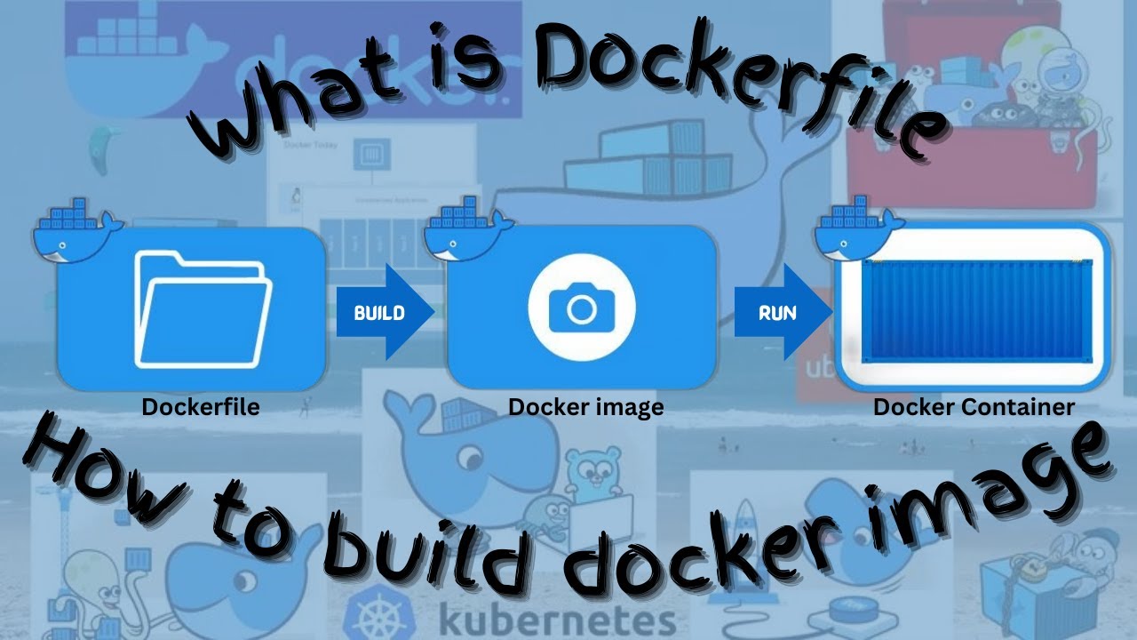 What is Dockerfile | How to build docker image | Push to docker hub # ...