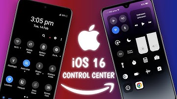 How To Apply iOS 16 Control Center In Any Android Devices | ios 16 control center