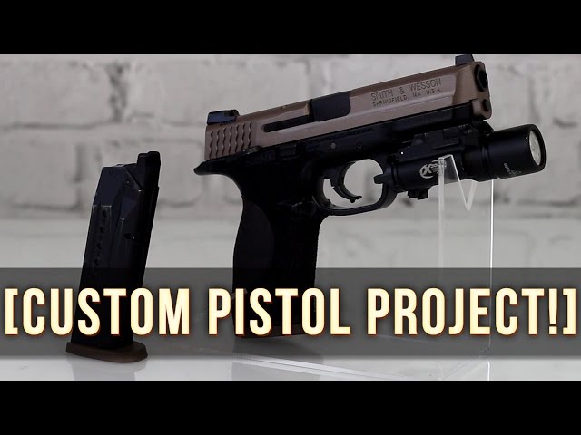 AWESOME CUSTOM PISTOL PROJECT! | TOKYO MARUI M&P 9! | CQB GAMEPLAY