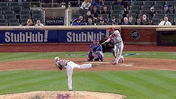 STL@NYM: Craig belts a ground-rule double in the 8th