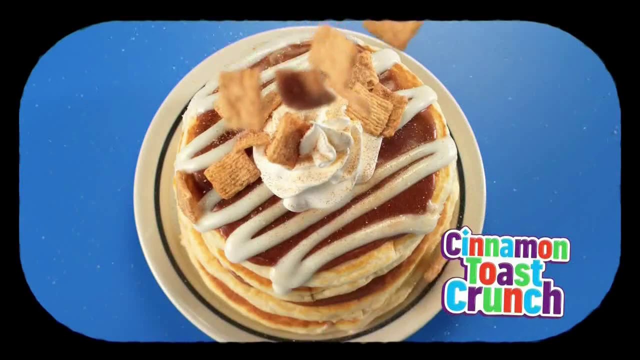 IHop Cereal Pancakes (2020, Spain?) YouTube