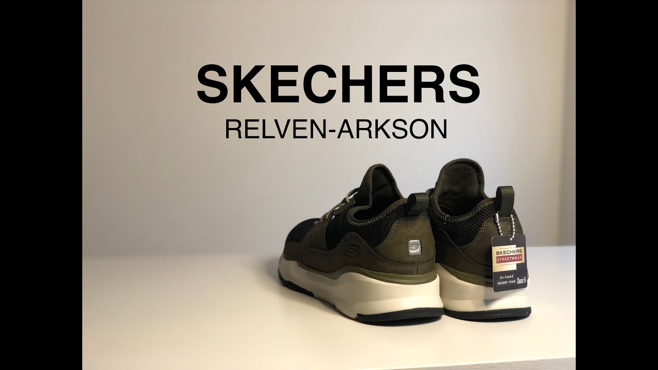 mordaz De acuerdo con Pastor SKECHERS Relven Arkson olive - YouTube