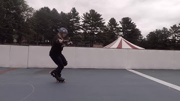 One Foot Slalom - Skating Skills Level 4