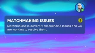 Fortnite matchmaking issues today | Fortnite server down today | Fortnite matchmaking error 