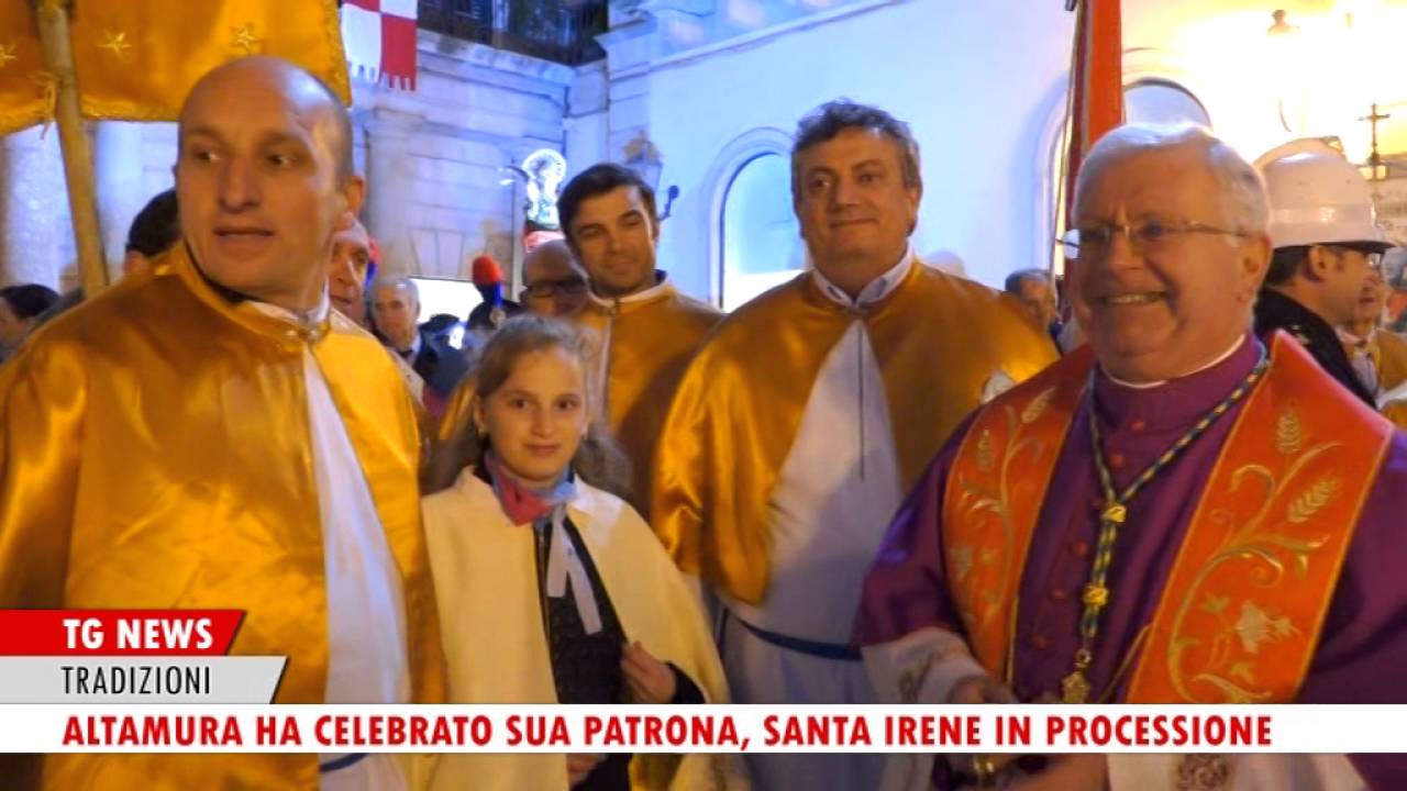 TG TELEAPPULA 211: ALTAMURA, FESTA PATRONALE DI SANTA IRENE