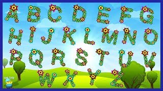 ABC Song | Floral Alphabet Song | A to Z for Children | 2D Animation from KidsKiddy | NFS