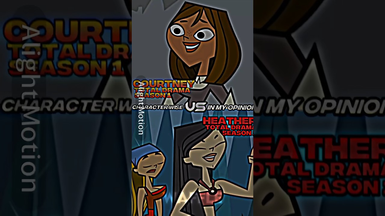Courtney VS Heather (As Characters)|Total Drama Island - YouTube