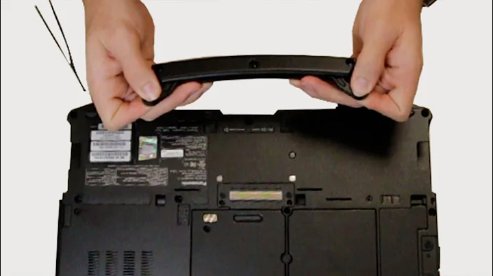 Panasonic Toughbook FZ-55 Handle Replacement - A Quick and Easy Guide
