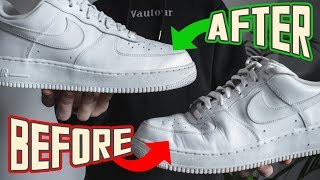 how to prevent creases in air force 1