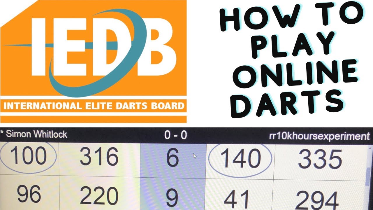 to play Darts Online ! Online Darts .. IEDB - YouTube