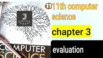 11th computer science chapter 3 evaluation| bookback answers |COMPUTER ORGANISATION | 11th CS ans 💻📚