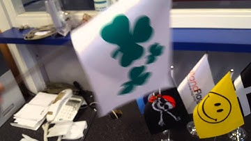 Satin Table Flags Product Video