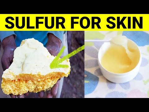 5  Amazing Skin Care Benefits of Sulfur