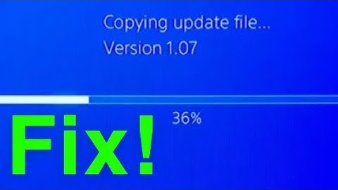 PS4 Update Download Copying Slow Glitch HOW TO FIX!