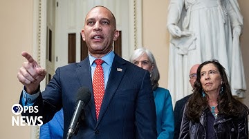 WATCH LIVE: Jeffries, House Democrats hold briefing ahead of house vote to end federal shutdown