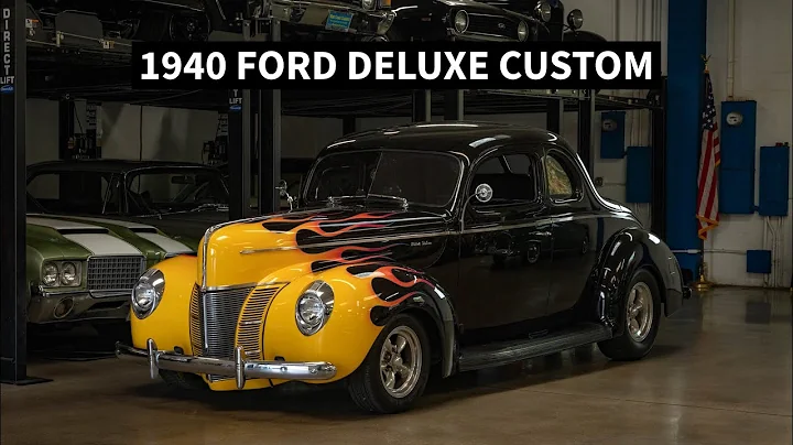 1940 FORD DELUXE COUPE CUSTOM arrives at West Coast Classics, Torrance, CA