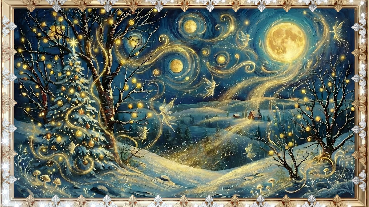 New Year’s Wonders: A Season of Magic and Light ❄️ | Frame TV 4K Art