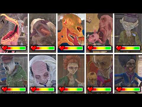 Reanimal - All DEATHS With HEALTHBARS in BRIGHT Mode VS Little Nightmares 1, 2, 3