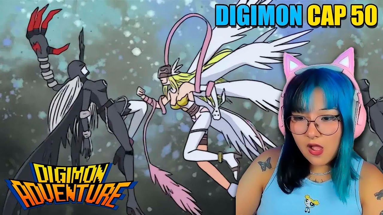 PELEA DE CHICAS: LADYDEVIMON😯SAGA LOS DARK MASTERS 50 REACCION DIGIMON POR PRIMERA VEZ