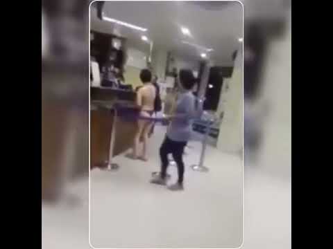 wanita nyaris telanjang yang videonya viral - YouTube