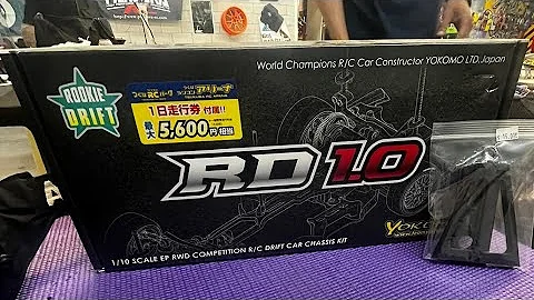 Unboxing and build of the Yokomo RD 1.0!!