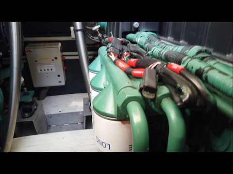 Luxury Yacht Engine Room & Machine Spaces Tour