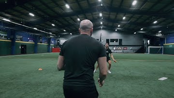 Side to Side Lateral Shuffle With Reactive Catches