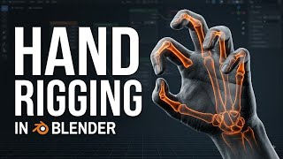 How to Rig a Hand in Blender 5.2 | Easy Hand & Finger Rigging Tutorial