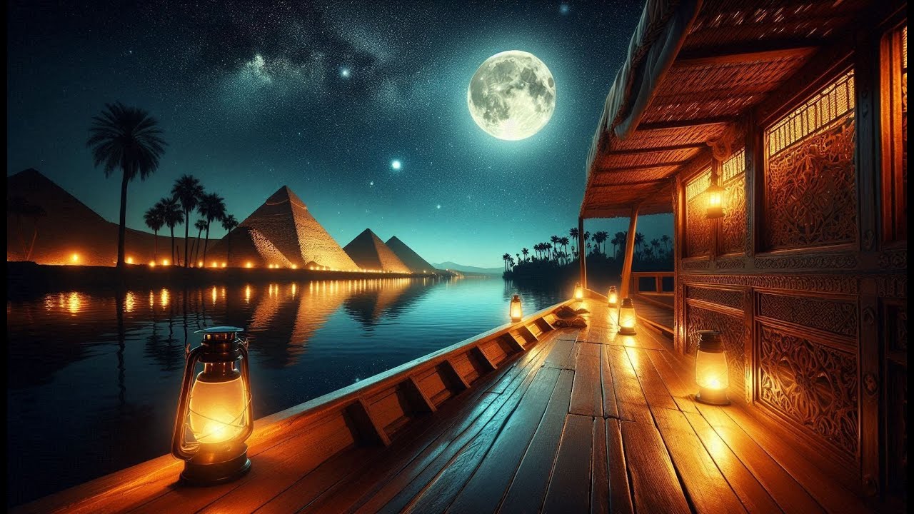Drifting Down the Nile | Ancient Egypt Sleep Story | Midnight Archives ...
