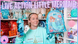 The Little Mermaid Live Action Loungefly Mini Backpack Odeon Cup Disney Unboxing Key Mad Beauty 4K 🐚