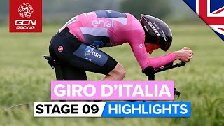 Dramatic Time Trial Decided By Seconds! | Giro D'Italia 2023 Highlights  Stage 9