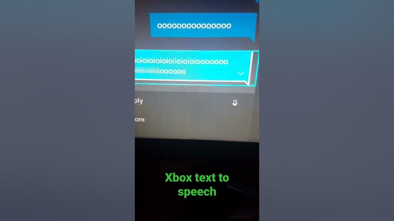 Xbox Text To Speech Funny - YouTube - How To Do Text To Speech On Xbox