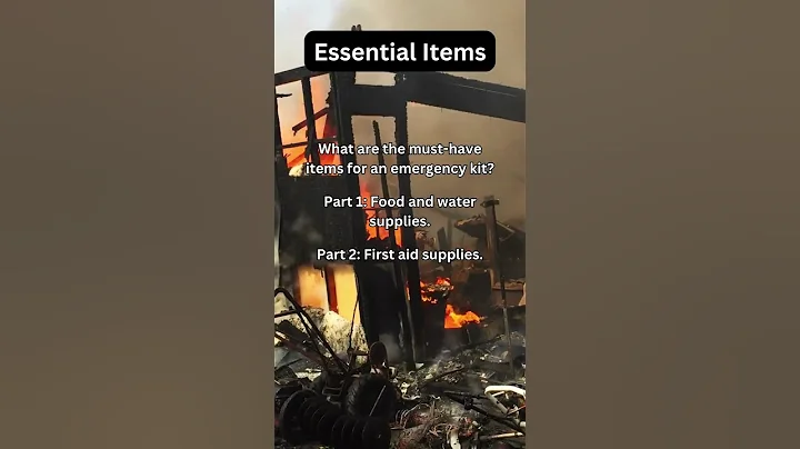 Emergency Essential Items