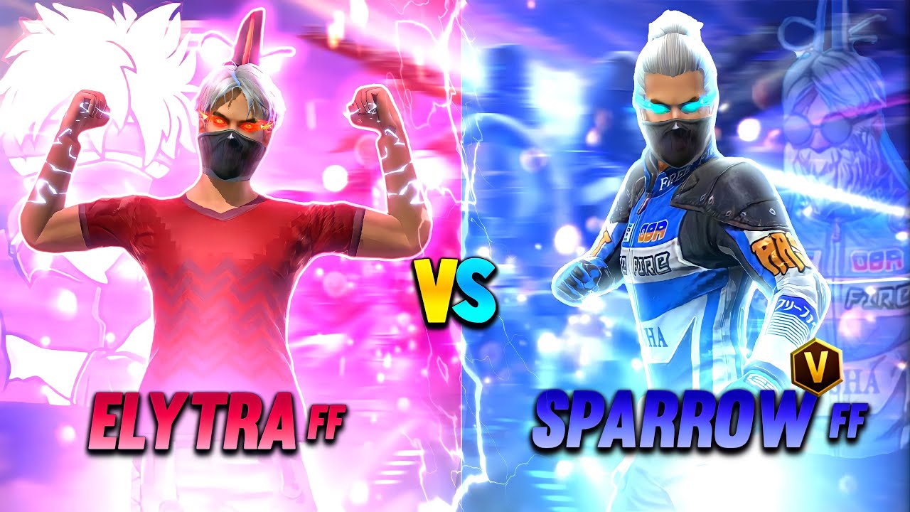 ELYTRA FF⚡️VS SPARROW FF || BATTLE WITH THE MOVEMENT KING💥 - YouTube
