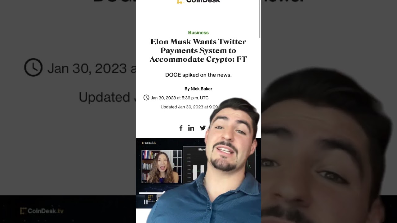 Elon Musk Crypto Twitter Wallet! Dogecoin UP! 